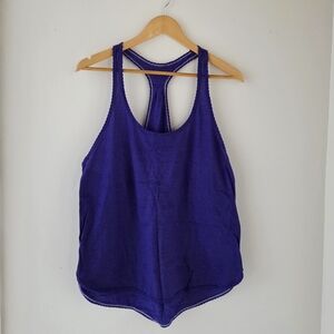 Lululemon 105 F Singlet Heathered Bruised Berry Size 10